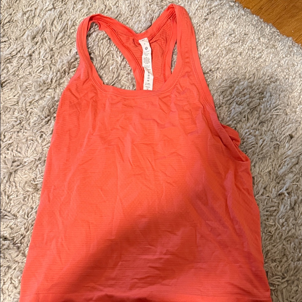 Lululemon Coral Tank Top